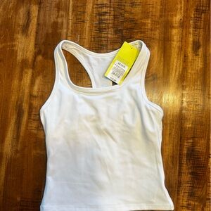 All in Motion White Kids Tank Top